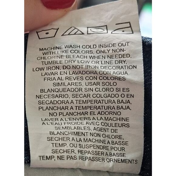 Wrangler Women 20W x 34 Dark Wash Boot Cut Western Rodeo Denim Jeans - Picture 7 of 7